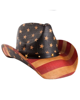 Men's and Women's Classic Straw Western Cowboy Hats