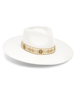 Unisex Wide Brim Bohemian Western Hat