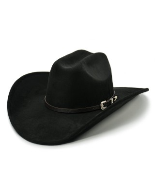 Unisex wide-brimmed denim hat