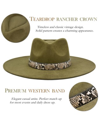 Wide Brim Bohemian Western Hat for Everyone