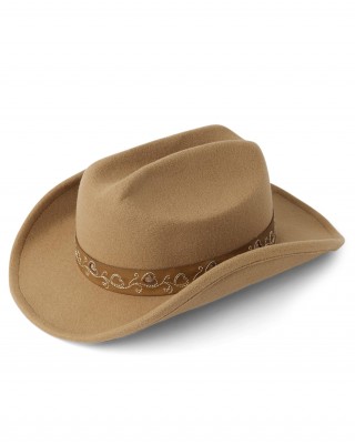 Women's Cow Print Cowboy Hat