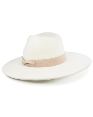 Women's Wide Brim Tweed Rancher Hat